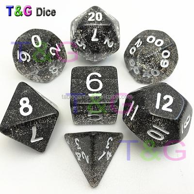 China Creative Multi-sided Glitter Effect Glitter Dies For RPG Dungeons And Dragons Games for sale