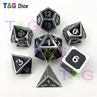 China Plating Silver Or Gold Color Creative Shinny Support Panels RPG Game Metal Dies for sale