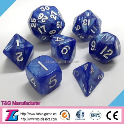 China High Quality Large Size Marble Effect Plastic Dies For Education Game for sale