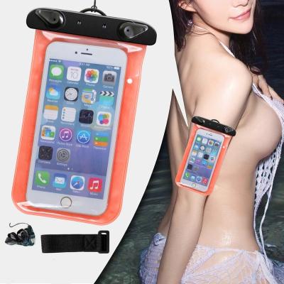 China Waterproof Clear Durable Plastic Eva Pouch PVC Waterproof Phone Bags For Cell Phones Pouch Underwater Case For iphone for sale