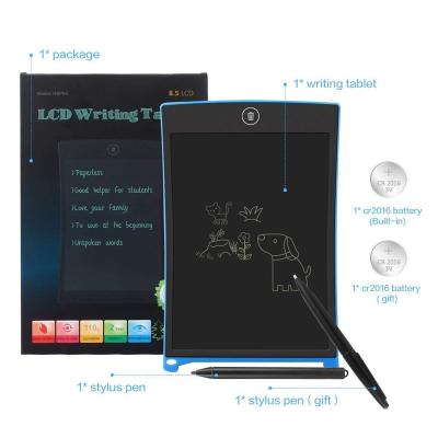 China Hot Selling LED Light Writing Blackboard Small Desk Three Level Dimming Electronic Writing Board for sale