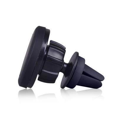 China Hot Selling 360 Rotation Magnet Mount Holder Suitable For All Mobile Phones 360 Degree Rotating Duct Bracket Car Phone Strong Holder for sale