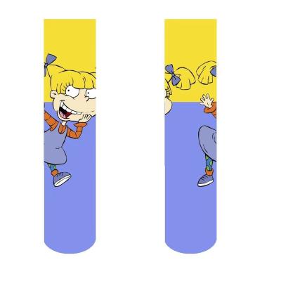 China QUICK DRY fashion sock cartoon men women four seasons skateboard casual socks for sale