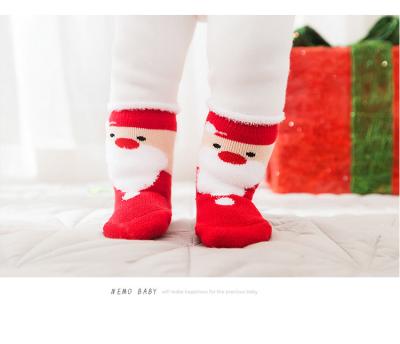 China Wholesale High Quality Boys Kid Christmas Socks Girls Fluffy Socks QUICK DRY Warm and Comfortable Girls Christmas Socks Factory for sale