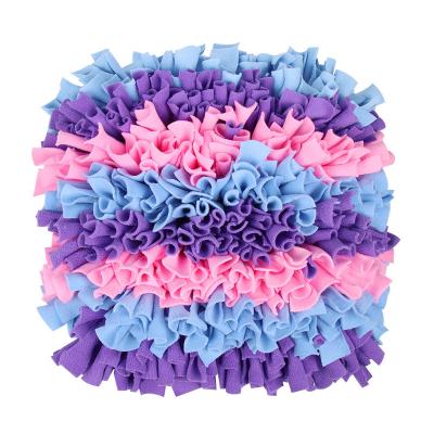 China Anti Clogging Toy Pet Slowing Feeding Intelligence Mat Dogs Snuffle Mat Work Mat Cat Dog Training Blanket Nose Viable Leak Food Pet for sale