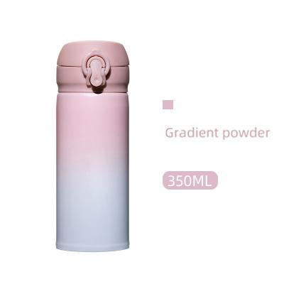 China New Fashion Creative Wholesale PORTABLE Stainless Steel Gift Vacuum Cup, Customized Double Walled Insulated Thermos Office Water Bottle for sale