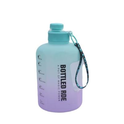 China Amazon Success 2.2L PORTABLE Bpa Petg Free Recycled Plastic 1 Gallon Outdoor Sport Gym Drink Water Bottles for sale