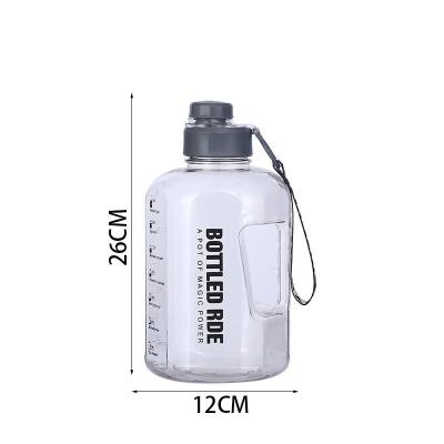 China 2.2L PORTABLE With Custom Logo Printing Portable Sports Gym Water Bottle for sale