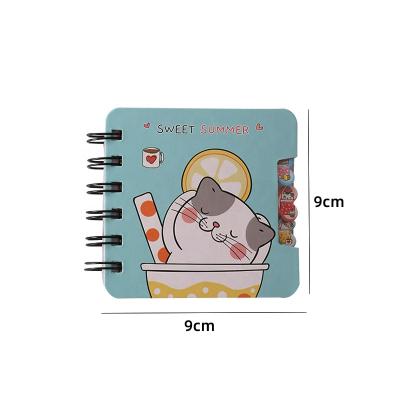 China Agriculture spiral journal travelers cheap no minimum empty cat kids girls korean minimalist kawaii cute mini notebook with custom logo for sale