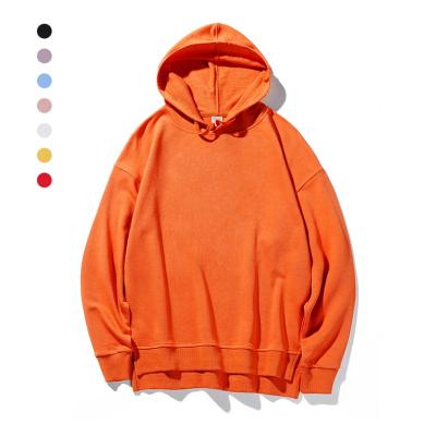 China Hot Sale Breathable No Pocket Off The Shoulder Wholesale Custom Blank Over Size Mens Hoodies for sale