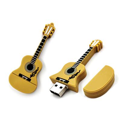 China Unique Custom Agriculture Musical Instruments Branding Gift 64 Gb Vanish Key USB Personal Guitar for sale