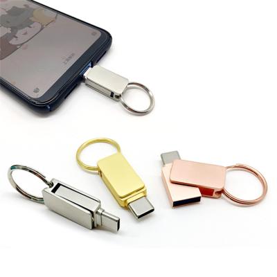 China Agriculture Hot Custom Gifts Branding Key Rings 128gb Lux 128gb Usb Memory 3.0 Logo USB-Stick Blue Type USB-Stick Logo for sale