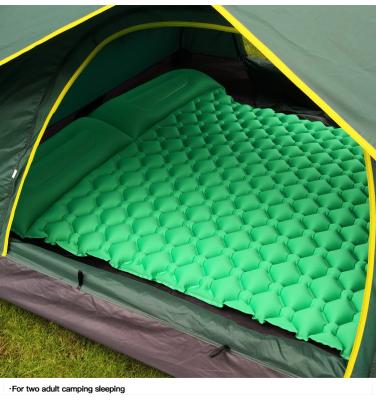 China Portable And Easy To Carry Colorful TPU Self Air Inflatable Outdoor Bed Sleep Camping Mattress for sale