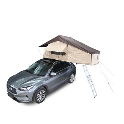 China Hot Selling Custom Aluminum Roof Top Tent Waterproof Camouflage/Field Game Mounthood Car Windproof Top Tent for sale