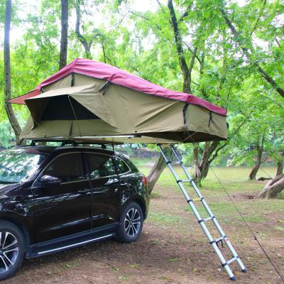 China Diagonal Tether Type 2021 Mounthood Campervan Tent Annex Room Waterproof Foldable Car Tent Car Cover Tent for sale