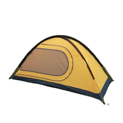 China Diagonal Tethering Type Foldable Adult Mounthood Glamping Mountaineering Travel Double-Layer Beach Tent For Outdoor Recreation for sale