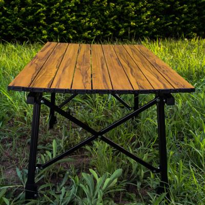 China Wooden Camping Table Folding Table Camping Garden Table Traveling Table for sale