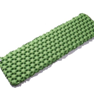 China Portable And Easy To Carry Mounthood Camping Equipment Mats Lightweight Sleep Protection Self Inflating With Pillow Outdoor Sports Mattress for sale