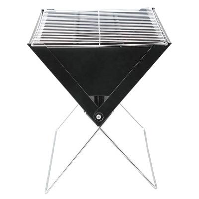 China Easily Cleaned Steel Mounthood BBQ Smoker Charcoal Grills Folding Portable Outdoor BBQ Grills BBQ Accessories for sale