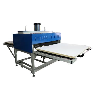 China Large Size Fabric Printing Piece By Piece Hydraulic Automatic Sublimation Heat Large Press 100x120cm for sale