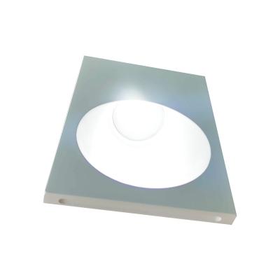 China Scandinavian KD06 LED flat panel lamp ultra-thin embedded lighting 300 * 300led kitchen and bathroom panel plaster lamp for sale