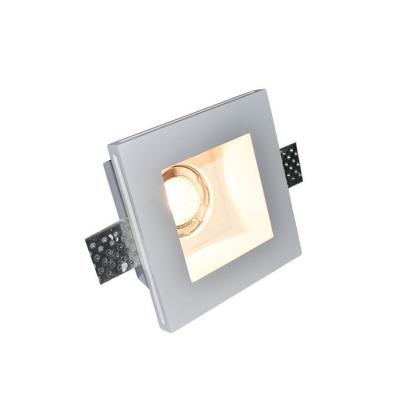 China Surface Mounted XD14 Indoor Decoration Gypsum Square Recessed Light LED Gypsum lamp for sale