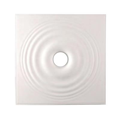 China Surface Mounted Water Ripple GU10 Plaster Lamp Embedded Frameless Ceiling Modeling Light For Living Room Or Aisle Without Main Lamp lighting for sale