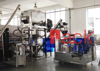 China Premade Doypack Auger Dry Powder Filling Machine / Milk Powder Packing Machine for sale