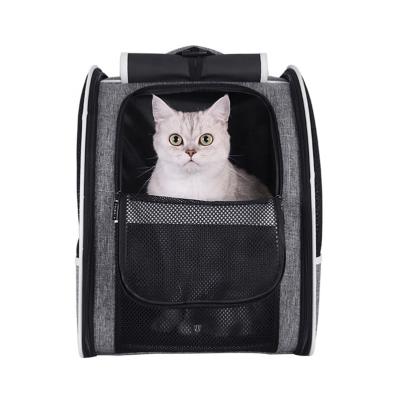 China Durable Breathable Cooling Travel Cat Dog Carrier Bike Pet Carrier For Cross Bar for sale