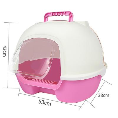 China Travel Sustainable Portable Cat Litter Box Pura Max Rabbit Hay Feeder With Bin for sale