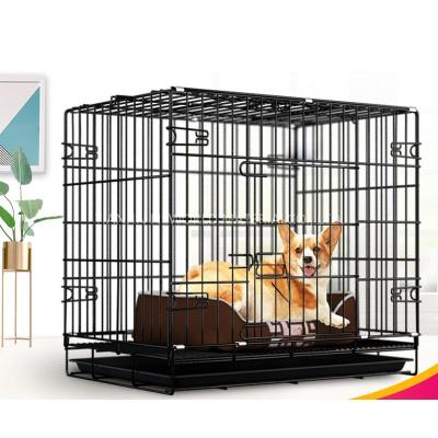 China Neworld Breathable Pet Carrier Dog Cat Cages Hot Sale Dog Collapsible Metal Cages With High Quality for sale