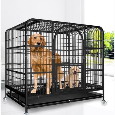 China Neworld Breathable Dog Cage Manufacturer-made Square-tube Fashion Metal Dog Cage for sale