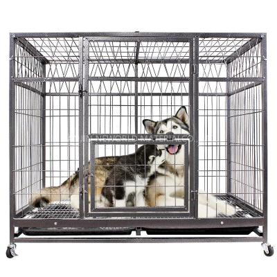 China High Quality Comfortable Custom Made Single Layer Collapsible Plenty Breathable Space Dogs Crate for sale