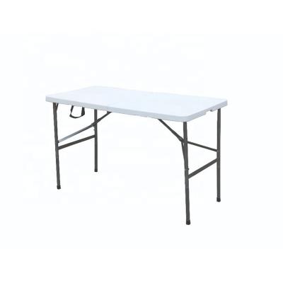 China 4ft Small Modern Portable Outdoor Foldable Interactive Dining Folding Table for sale