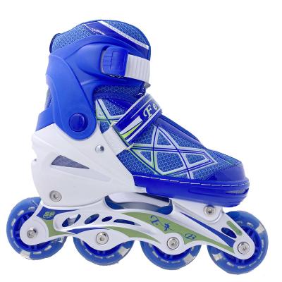 China Hot Selling Factory Price Plastic Kids Roller Skates Inline Roller Skates Adjustable Skates 4 Wheels Roller Skates For Kids for sale