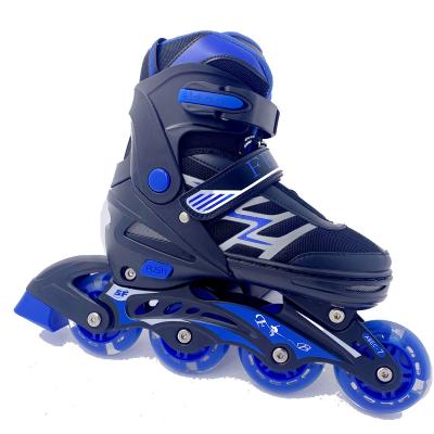 China 2022 factory price kids and adults roller skates freestyle kids flashing roller shoes cheap integrated adult outdoor inline skates for sale