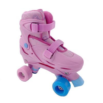 China PVC/PU Roller Skates For Girls And Kids Sizes Adjustable Light Up Wheels Bestseller Quad Roller Skates With 4 Wheels for sale