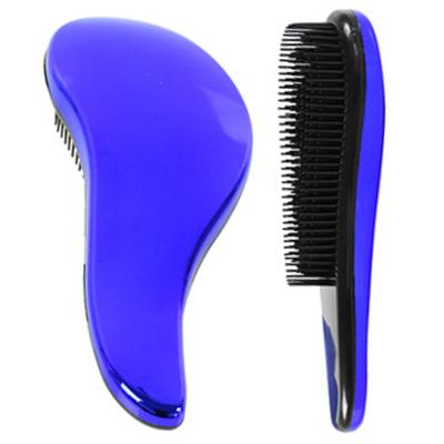 China Customized Classic Natural Detangling Hair Brush Detangling Compact Color Logo Hair Brush Comb For Curly Hair for sale