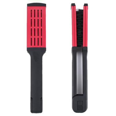 China Wholesale Boar of Waterproof Antistatic Hair Straighteners and Nylon Extension Ceramic Hair Straightening Brush for sale