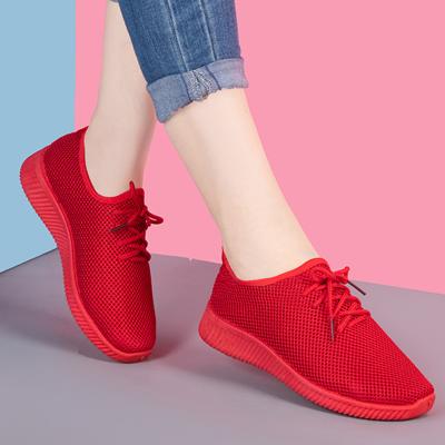 China Fashion Trend Wholesale Amazon Fashion Cheap Air Sport Sneaker USA America Market Red Casual Women Shoes Online for sale