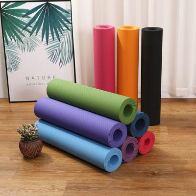 China Branded Cheap Thick Fitness Travel Tape Yoga Printing Foldable Mat Full Tape Eco-Friendly Durable High Quality Color Anti Slip for sale