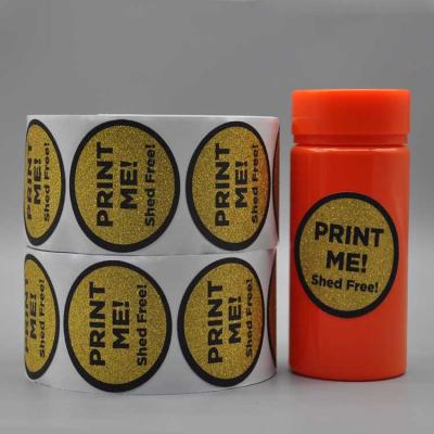 China Waterproof And Scratchproof Custom Adhesive Vinyl Label Printing Waterproof Synthetic Roll Logo Label Sticker Custom Paper Bottle Label Logo for sale