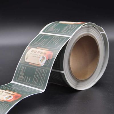 China Waterproof Clear PVC Self Adhesive Gold Embossed Printing Roll Honey Labels Vinyl Sticker for sale