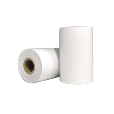 China Custom Clear Print All Size White Thermal Paper Cash Register Paper Receipt Rolls for sale