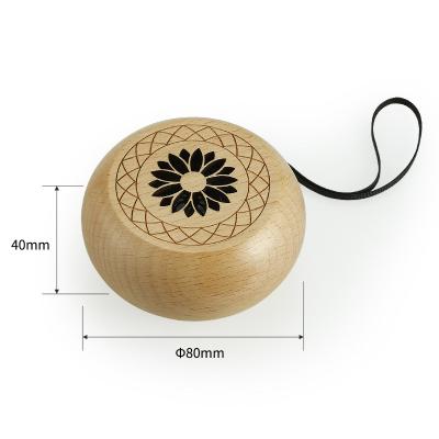 China 60*41mm New Products Portable Wooden Speaker Audio Creative Wooden Speakers for sale