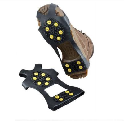 China Silicone Ice Gripper Anti-Skid Shoe Cover Anti-Skid Cleats for sale