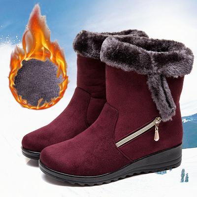 China Anti-slippery winter shoes women boots women snow boots plus size female winter 41 winter boots for sale