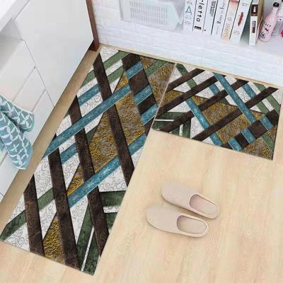 China BNYN0021 China supplier high quality thin washable rugs and blankets kitchen rugs for sale