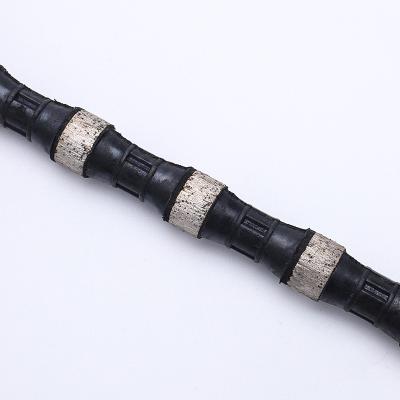 China Stone Factory Stone Cutting 11.5mm Efficiency High Cutting Rope Diamond Wire Saw Rope for sale