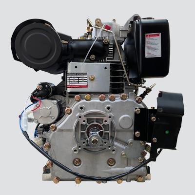 China High Quality Air Cooled Easy Efficient Single Cylinder Diesel Engine SR195FE Diesel Engine SOLRISEN Electric Start for sale